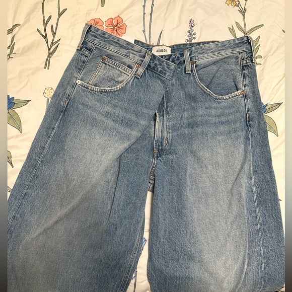 Agolde Vana Fold Wide Leg Jeans - Picture 11 of 11